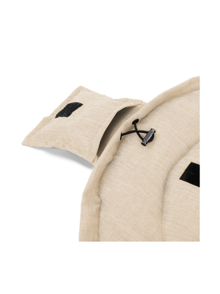 Oslo Lammfell-Fußsack Cloud Beige