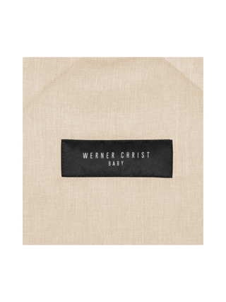 Oslo Lammfell-Fußsack Cloud Beige