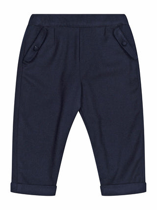 Elegante Hose - Marine