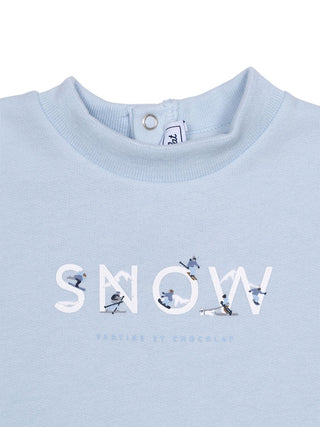 Sweatshirt Snow - Hellblau