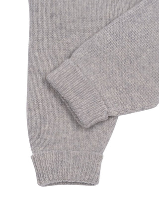 Latzhose aus Merinowolle - Grau