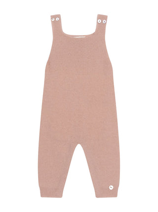 Latzhose aus Woll-Kaschmir-Mix - Medium Pink