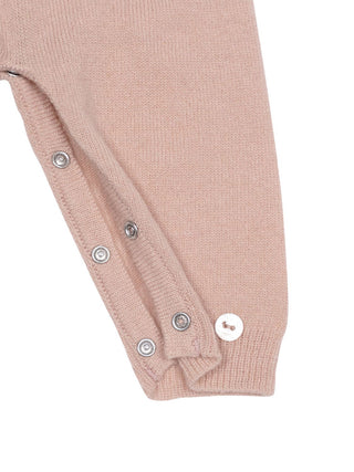 Latzhose aus Woll-Kaschmir-Mix - Medium Pink