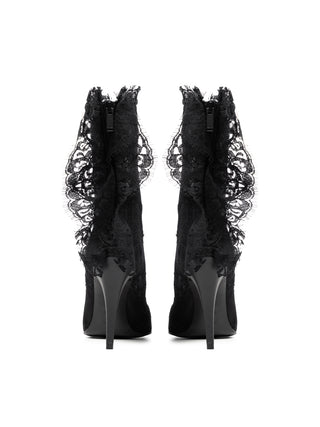 Heron Schnürstiefel  in Schwarz