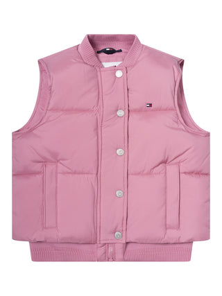 Wattierte Steppweste - Rosa