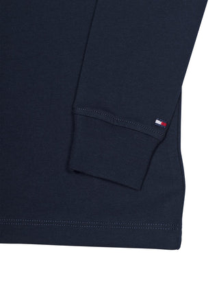 Langarm-T-Shirt mit „Take A Hike“-Print - Navy