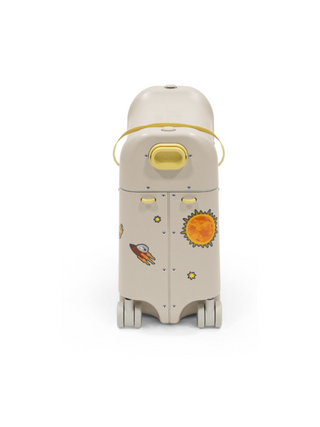 JetKids BedBox Aufsitzkoffer Moonglow White
