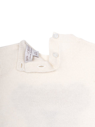 Kaschmirpullover Koala - Weiß