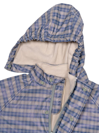 Rainy Palme Regenset - Laurel Blue Check