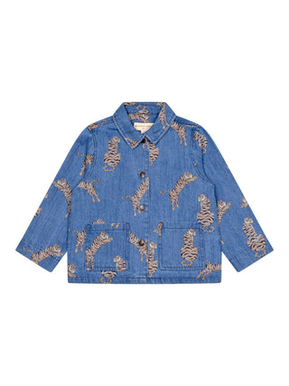 Magot Jeansjacke Tiger - Blau