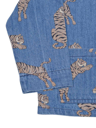 Magot Jeansjacke Tiger - Blau