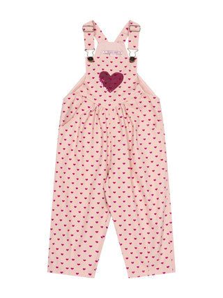 Nola Latzhose Herz - Rosa