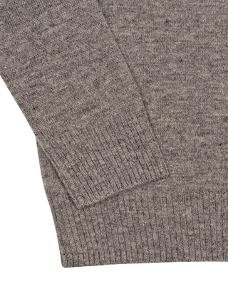 Strickpullover aus Wolle - Grau