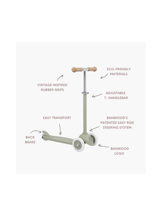 Eco Scooter Olive