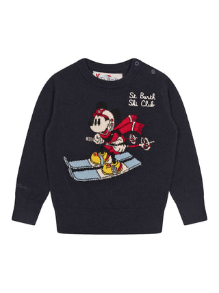 Strickpullover Douglas Mickey Mouse - Disney Kollektion - Marine