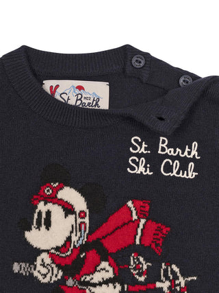 Strickpullover Douglas Mickey Mouse - Disney Kollektion - Marine