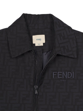 Unisex Jacke mit FF-Logo - Marineblau