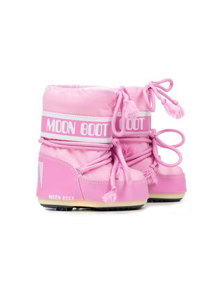 Icon Mini Schneestiefel aus Nylon - Rosa