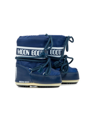 Icon Mini Schneestiefel aus Nylon - Marineblau