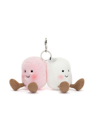 Amuseables – Taschenanhänger „Paar Marshmallows“