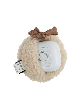 Schmusekissen mit Spieluhr für unterwegs Marienkäfer - Beige