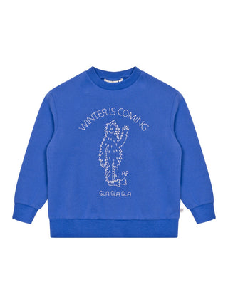 Sweatshirt Grizzly aus Bio-Baumwolle - Blau