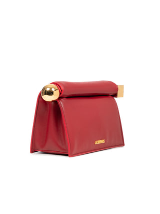 La Pochette Rond Carre in Rot