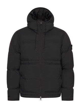 Kurzer Parka in Navy