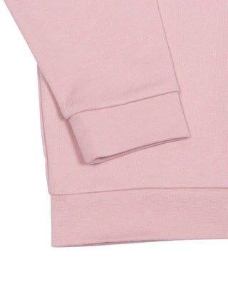 Sweatshirt mit Logo - Rosa