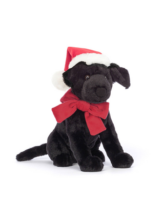 Winter Warmer Pippa Black Labrador Stofftier