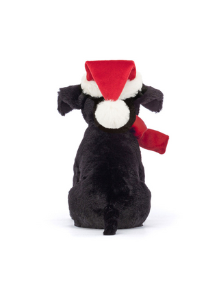 Winter Warmer Pippa Black Labrador Stofftier