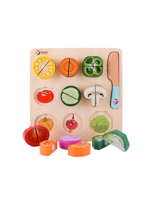 Puzzle Gemüse Schneiden