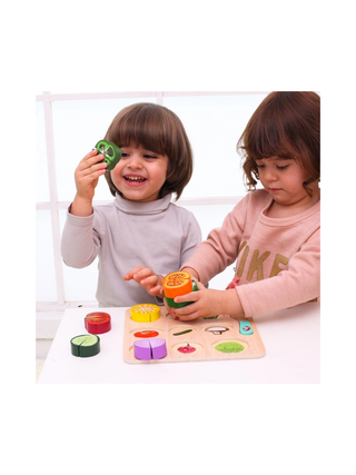 Puzzle Gemüse Schneiden