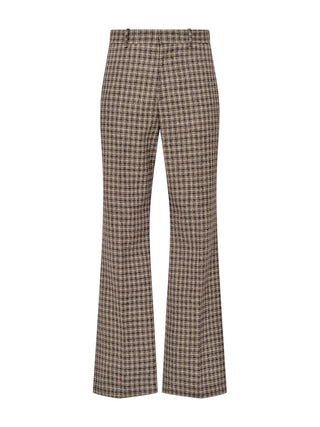Karohose aus Wolle