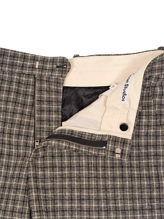 Karohose aus Wolle