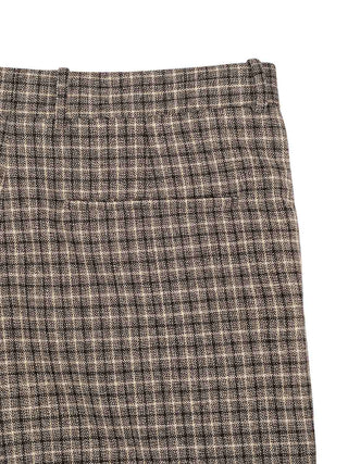Karohose aus Wolle