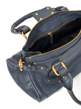 Paddington Tasche aus genarbtem Leder