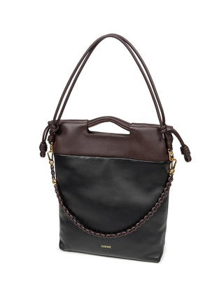 Flamenco Tote aus samtigem Nappa-Leder