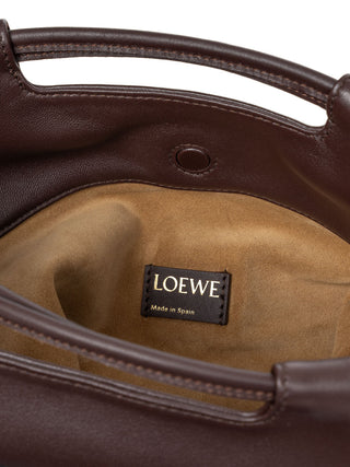 Flamenco Tote aus samtigem Nappa-Leder