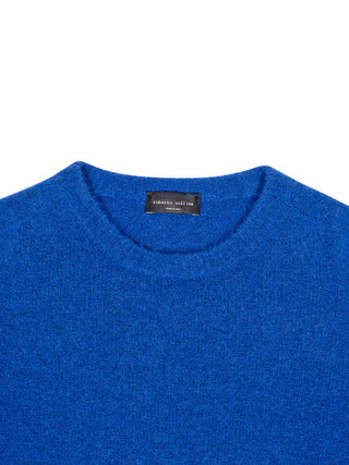Girocollo-Pullover in Electric Blue