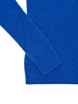 Girocollo-Pullover in Electric Blue
