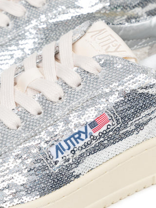 Dallas Low Sparkling in Silber