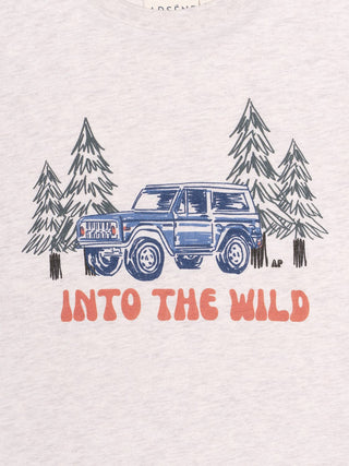 T-Shirt Into the Wild - Weiß