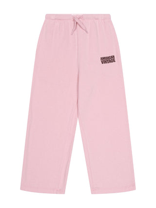 Jogginghose mit Logo - Rosa