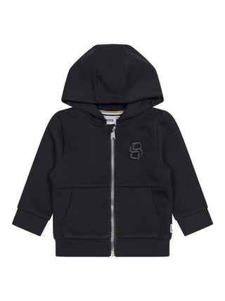 Sweatjacke & Hose im Set - Schwarz