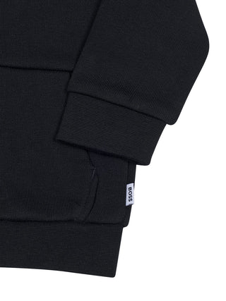 Sweatjacke & Hose im Set - Schwarz