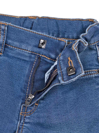 Five-Pocket Jeans - Blau