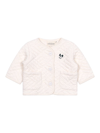 Ouatine Quilted Jacke - Creme