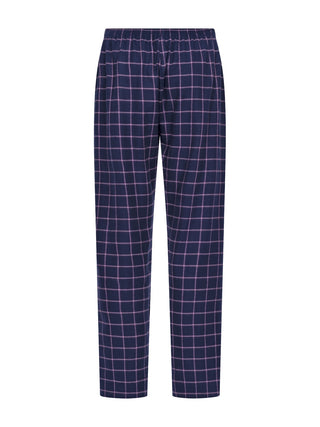 Pyjama Max in Marine Gemustert