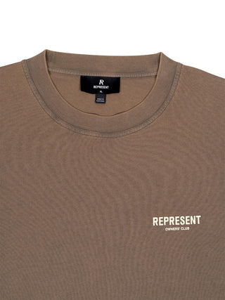 Owner's Club T-Shirt in Braun